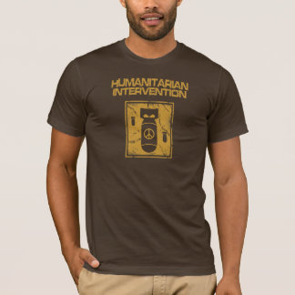 Humanitärt ingripande - Anti-Krig T-shirt