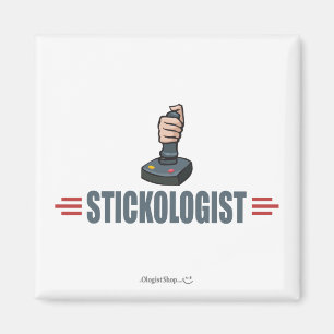 Humanitärt Joystick-spel Magnet