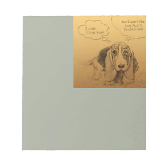 Humanitärt vietnamesiskt Hund-Anteckningsblock Anteckningsblock (Framsida)