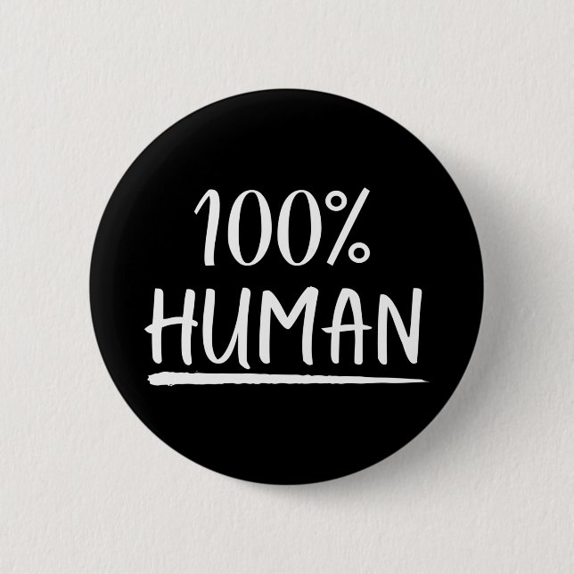 Humanitet 100% Människans Knapp (Framsida)