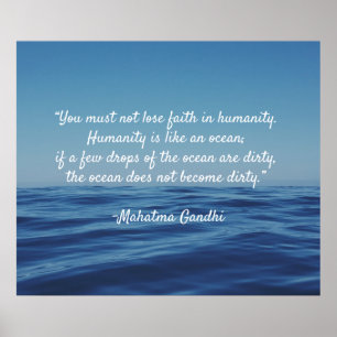 Humanitet Oceancitat Poster