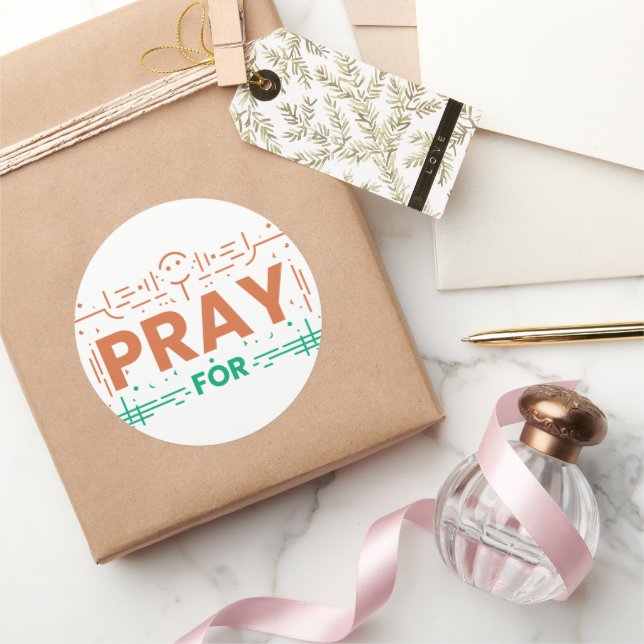 Humanitet Runt Klistermärke (Gåvor)