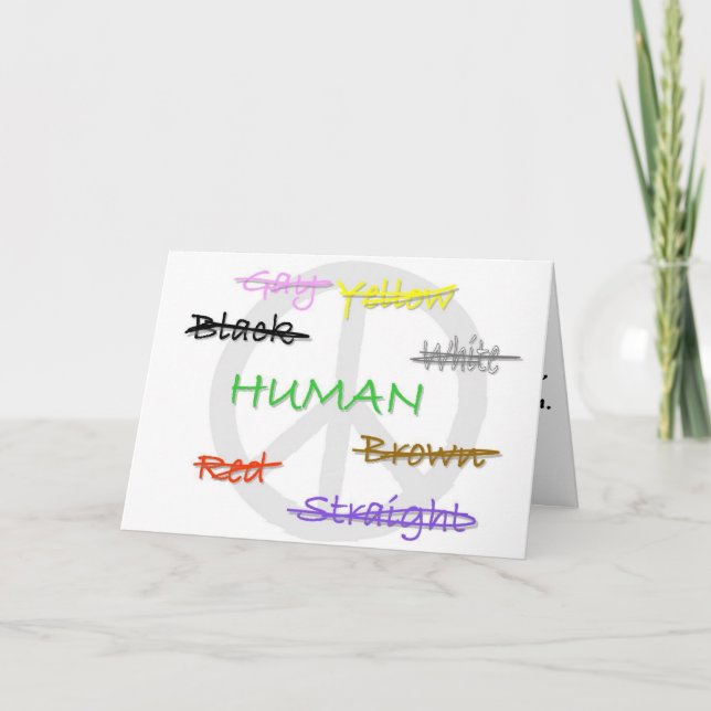 Humanitetskort Helgkort (Framsida)