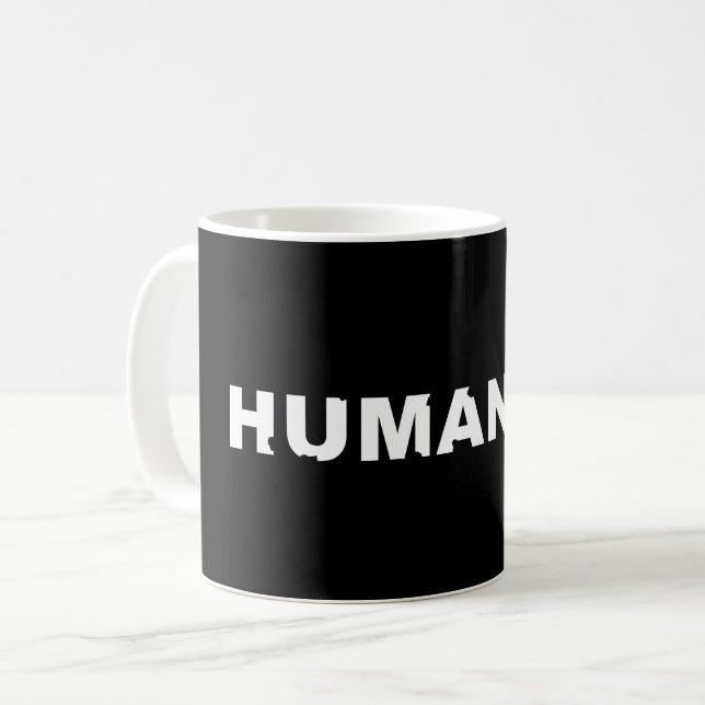 Humanity Crumbling Kaffemugg (Framsida vänster)
