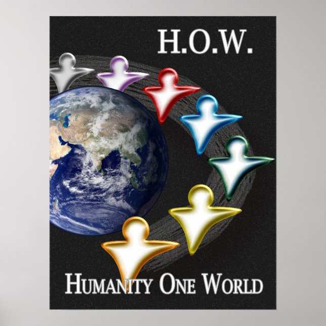 Humanity One World Poster (Framsidan)