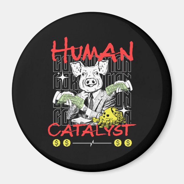 Humankatalysator Magnet (Framsidan)