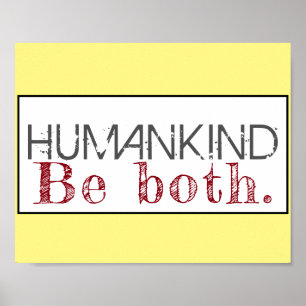 Humankinat i båda citaten poster