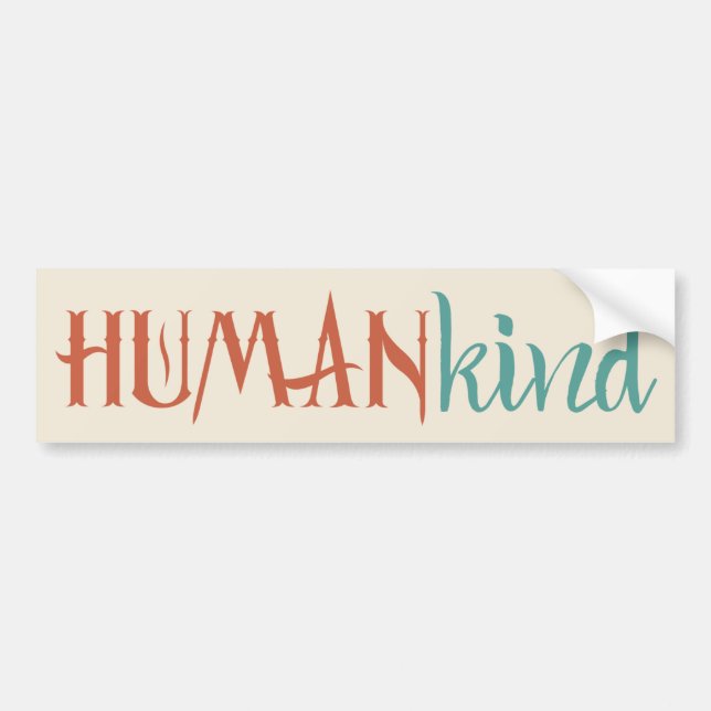 HumanKind Bildekal (Framsidan)