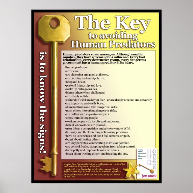 Humankrovdjur poster (USA storlekt) (Framsidan)