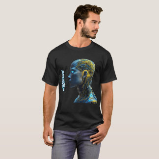 Humanoid Robot Ansikte Artificial Intelligence Tec T Shirt