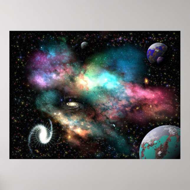 Humanoida Nebula Poster (Framsidan)