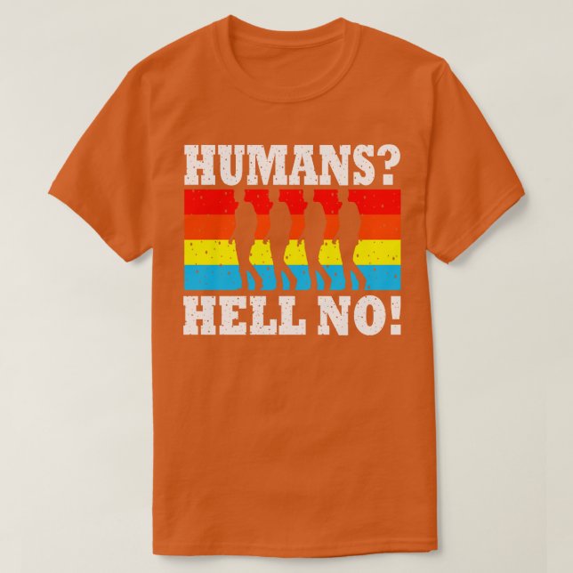 Humans helvetesnr t shirt (Design framsida)