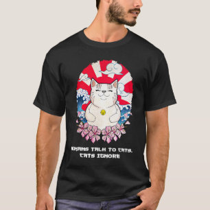 Humans pratar med Cat Humor Kitten Cat Mamma T Shirt