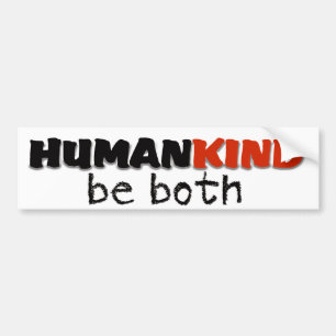 Humanskt citat bildekal