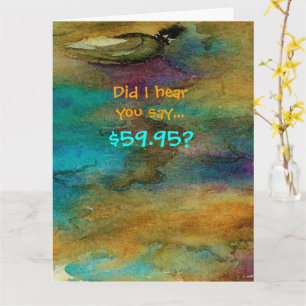 Humant 60:e födelsedagskort kort