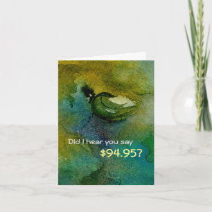 Humant 95:e födelsedagskort kort