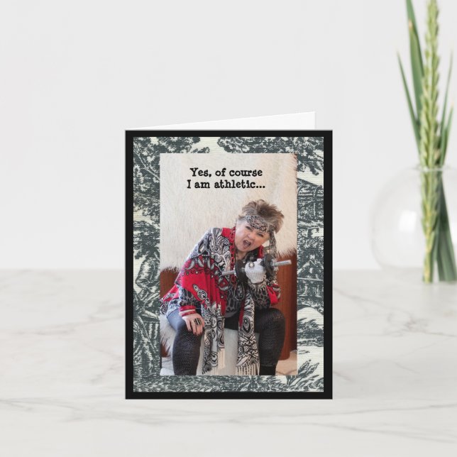 Humant bevis på att jag är atletisk kort (Framsida)