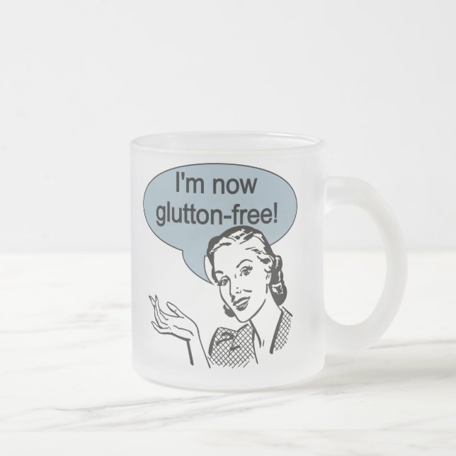 Humant Dieting Glutton Free Frostad Glasmugg (Höger)