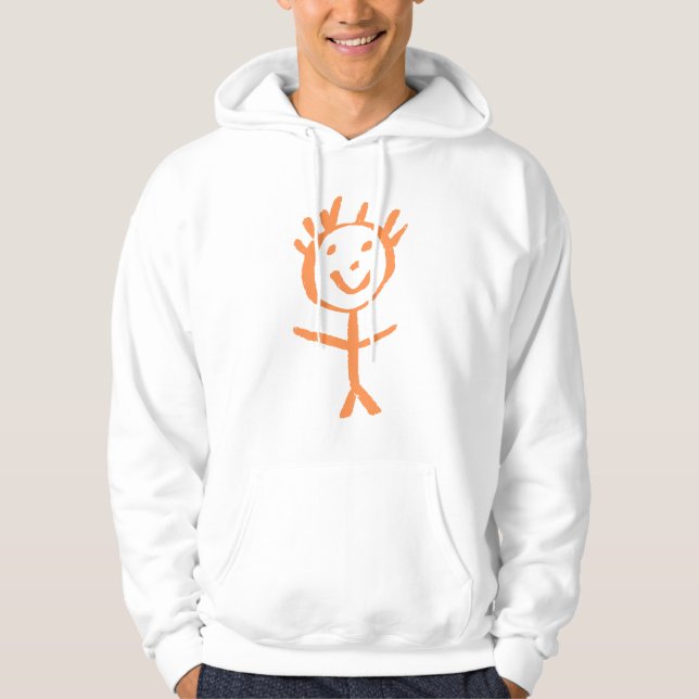 humant figurin hoodie (Framsida)
