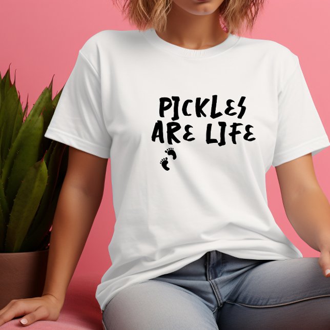 Humant fingeravtryck av gravid svart T-Shirt (Skapare uppladdad)