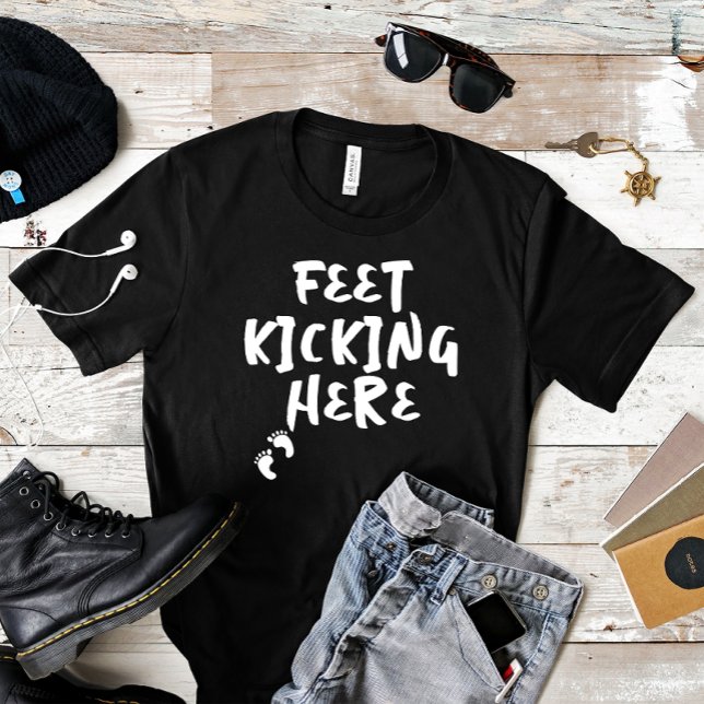 Humant fingeravtryck av gravid, vitt T-Shirt (Skapare uppladdad)