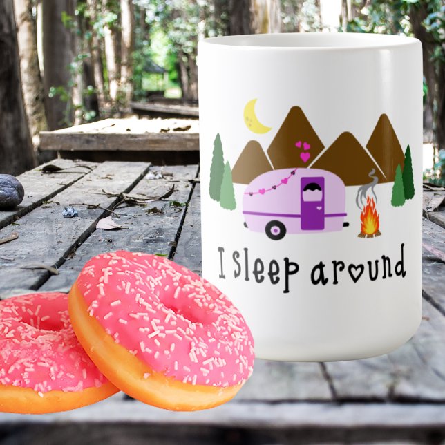 Humant jag sover runt kaffemugg (Skapare uppladdad)