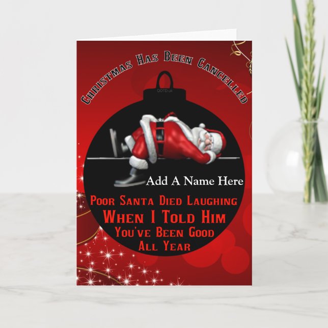 Humant julkort helgkort (Framsida)