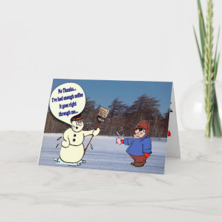 Humant julkort helgkort