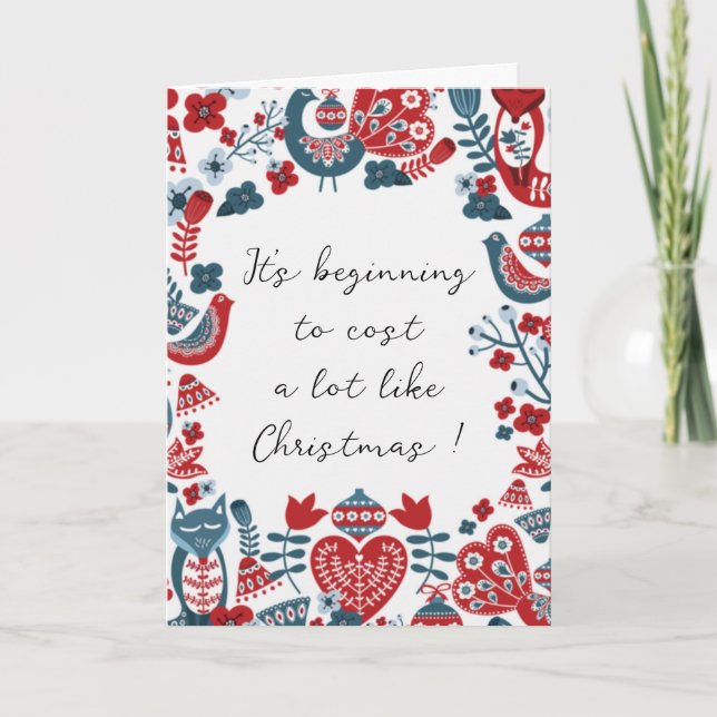 Humant julkort kort (Framsida)