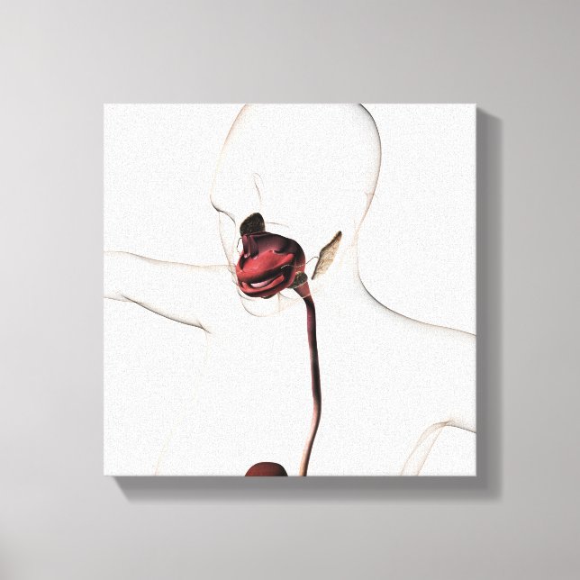 Humant matsmältningssystem 3 canvastryck (Framsida)