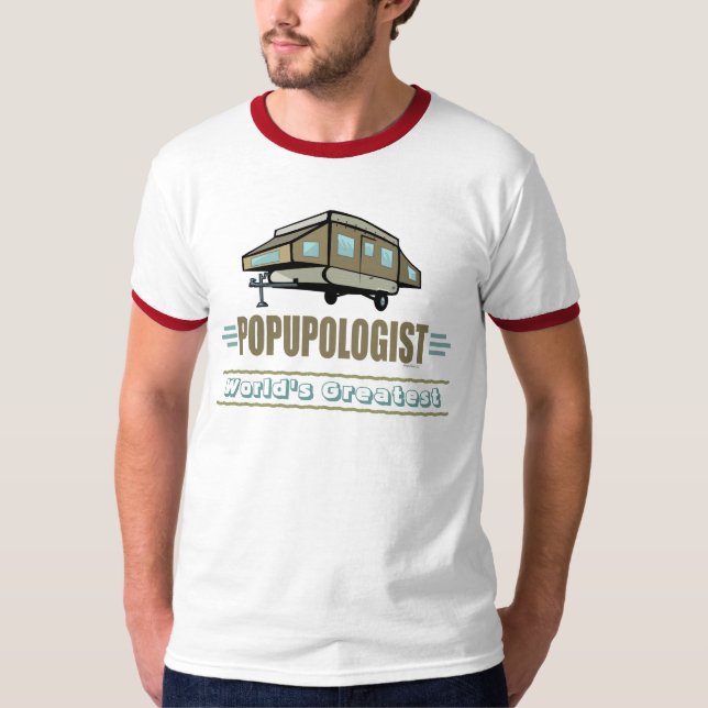 Humant popplägeskammare tee shirt (Framsida)