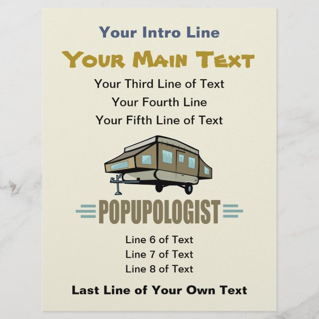 Humant poppningslampa reklamblad (Framsidan)