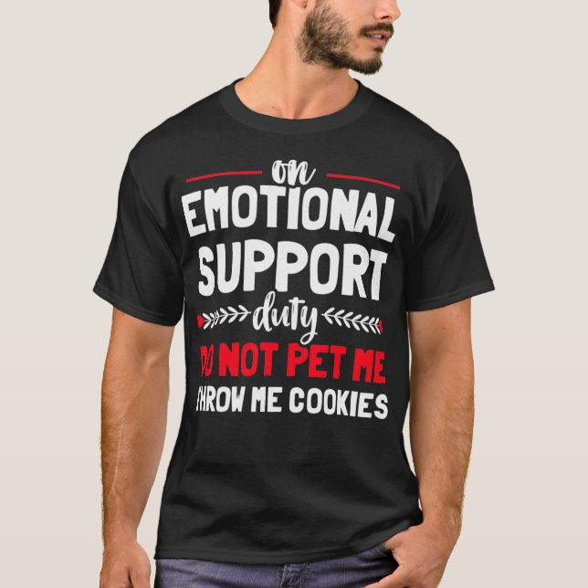 Humant support via telefon, inte via tjänsten Pet  T Shirt (Framsida)