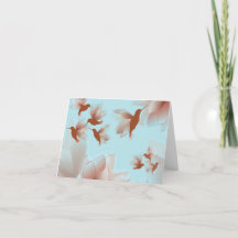 Humant vid anteckningskort