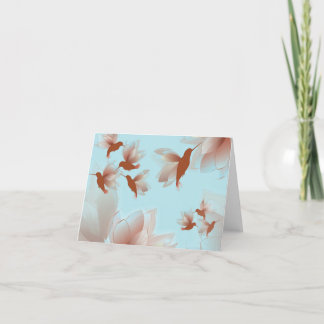 Humant vid anteckningskort