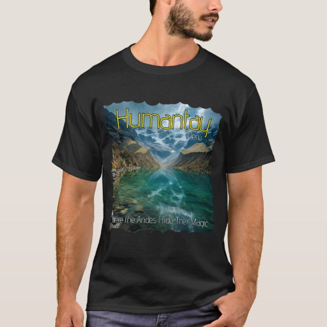 Humantay Lagoon T Shirt (Framsida)