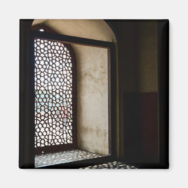 Humayuns Grav i New Delhi Magnet (Framsidan)