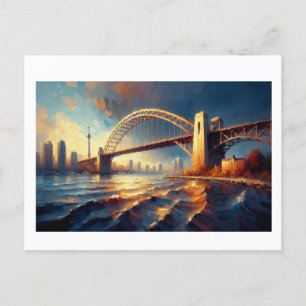 Humber River Arch Bridge Toronto Vykort