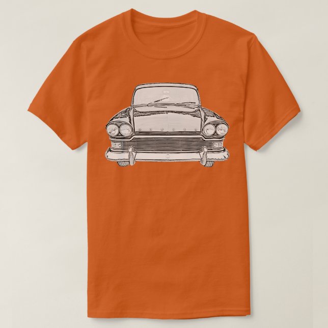 Humber Toppen Snipe 1960-talet British Classic mon T Shirt (Design framsida)