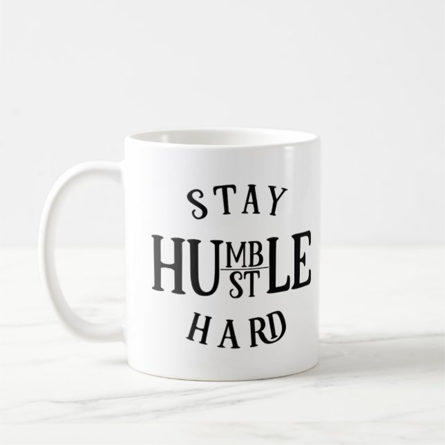 Humble Asf Minimalist Påstående för ett markerat L Kaffemugg (Vänster)