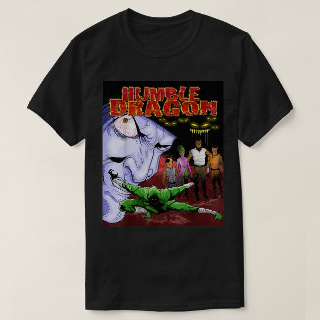 Humble Dragon T Shirt (Design framsida)