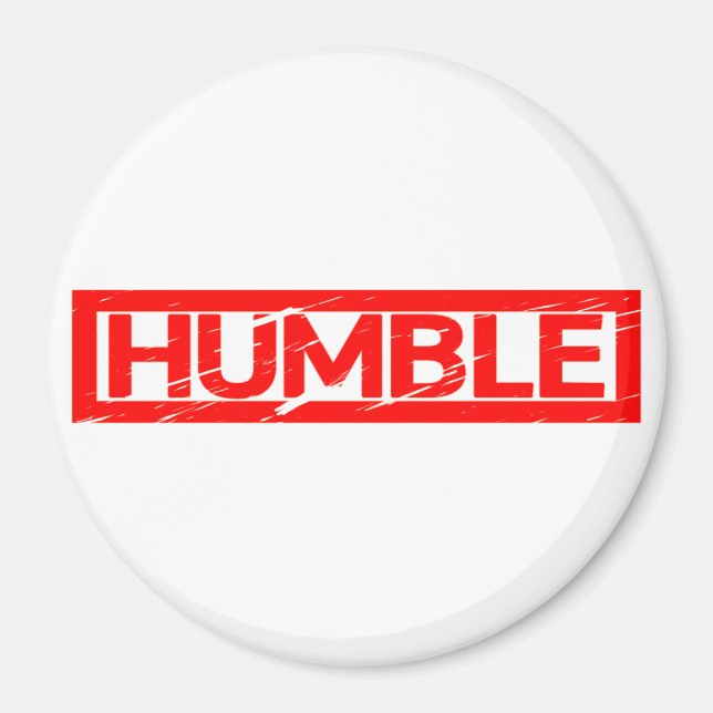 Humble Frimärke Magnet (Framsidan)