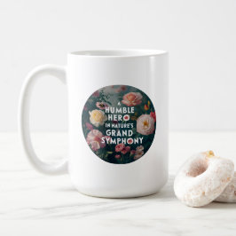 Humble Hero in Nature's Grand Symphony Kaffemugg