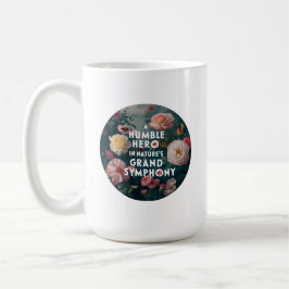 Humble Hero in Nature's Grand Symphony Kaffemugg
