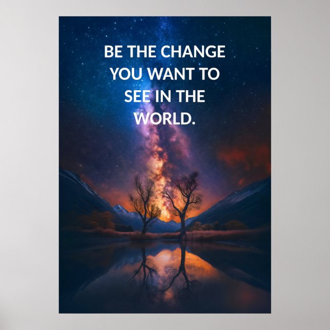 Humble Hope Quote Poster (Framsidan)