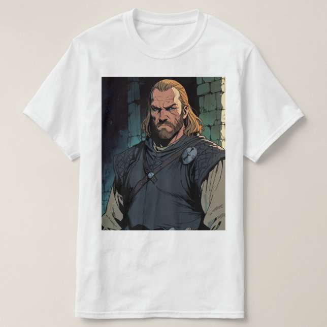 Humble Strength: Sandor Clegane the Peasant  T Shirt (Design framsida)