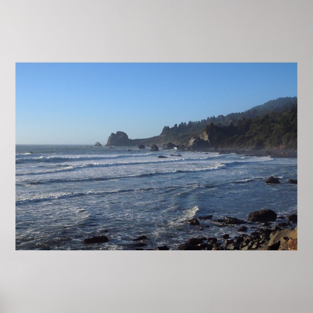 Humboldt Big Lagoon Poster (Framsidan)