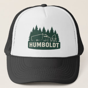 Humboldt Bigfoot Semi-Truck & Skogssilhuett Keps