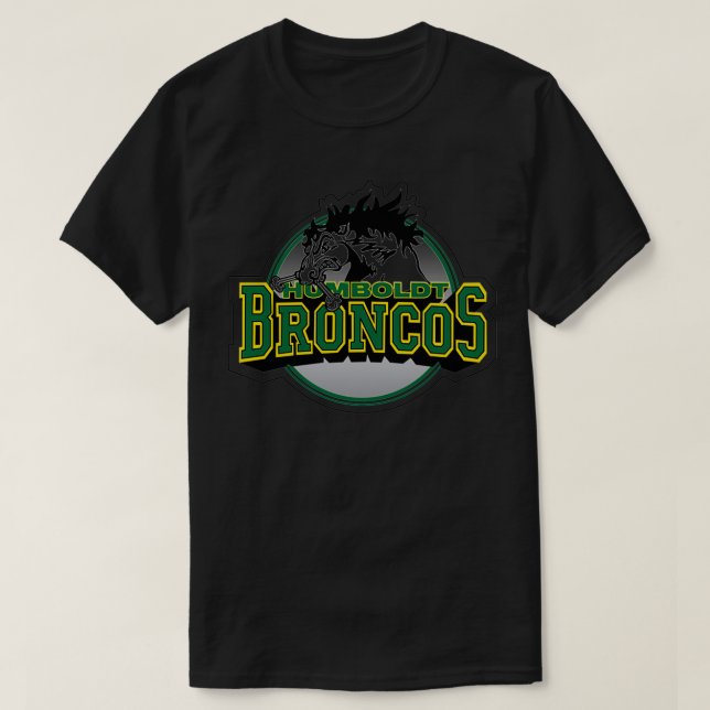 Humboldt Broncos T Shirt (Design framsida)