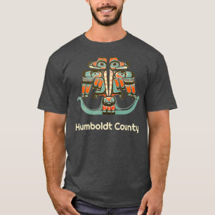 Humboldt County California Thunderbird NW Native T Shirt